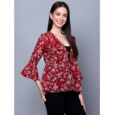 GALWIZ Georgette Women''s Shrugs - Maroon ( Single ) - None