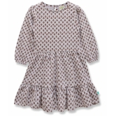 Juscubs - Gray Cotton Girls Fit And Flare Dress ( Pack of 1 ) - None