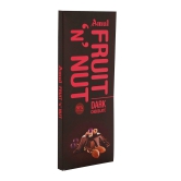 Amul Dark Chocolate Bar Fruit N Nut, 150 G