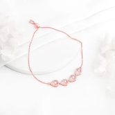 Rose Gold Peary Love Bracelet