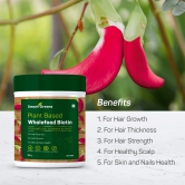 Smart Greens Biotin Powder for Hair Growth, Healthy Scalp, Skin & Nails - 300gm-Smart Greens Biotin Powder for Hair Nutrition, Hair Fall, Greying, Growth, Scalp, Skin & Nails Health - 300gm