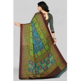 LEELAVATI - Multicolor Chiffon Saree With Blouse Piece ( Pack of 1 ) - Multicolor