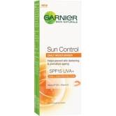 Garnier Skin Naturals Sun Control Spf 15 Daily Moisturiser, 50Ml