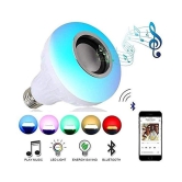 LED Light Bulb, Smart 12W E27 LED Bluetooth 3.0 Speaker Music Bulb