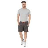 Athletico - Grey Cotton Mens Shorts ( Pack of 1 ) - M