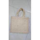 JFL Jute & Cotton Shopping Bag (Yellow)