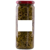 Figaro Olives Sliced Green, 450 Gm