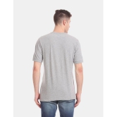 Aeropostale - Cotton Regular Fit Grey Men's T-Shirt ( Pack of 1 ) - None