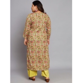 Tissu - Yellow Straight Rayon Womens Stitched Salwar Suit ( Pack of 1 ) - None