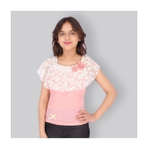 Cutecumber - Pink Georgette Girls Top ( Pack of 1 ) - None