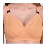 Desiprime - Beige Cotton Solid Womens Maternity Bra ( Pack of 1 ) - 34B