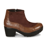 Commander - Brown Women''s Ankle Length Boots - None