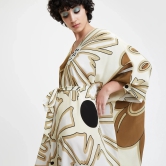 Golden Hues Kaftan Dress