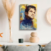 Sachin Tendulkar Wood Print-5x7 Inch