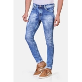 HJ HASASI Blue Regular Fit Jeans - None