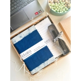 Sustainable Productivity Gift hamper by Ekatra - Indigo Stripes