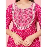 Aarika Pink Cotton Girls Kurta and Sharara Set ( Pack of 1 ) - None