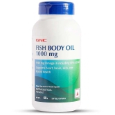 GNC Fish Body Oil for Men & Women- 60 Softgels