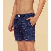 Savanna Cotton Boxers Driftwood Blue XL