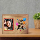 Achchha Gift Personalized Birthday gift Wooden Photo Frame Gift for Birthday - eco friendly zero plastic gift