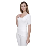 Bodycare Insider Cotton Blend Topwear - White - 4XL