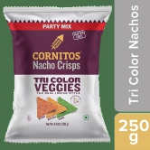 Cornitos Nachos - Tri Color Veggie, 250 G