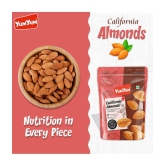 YUM YUM 100% Natural California Almonds & Cashews 1kg Dry Fruits (500 g Each)