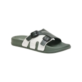 Impakto Olive Mens Slide Flip Flop - None