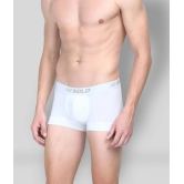 Solo - White Cotton Mens Trunks ( Pack of 2 ) - 100