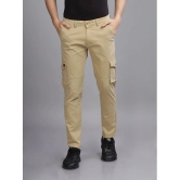 Paul Street Slim Flat Mens Cargos - Cream ( Pack of 1 ) - None