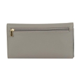 Enoki - Grey Melange Faux Leather Purse - Grey Melange