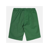 MINI KLUB - Green Cotton Boys Shorts ( Pack of 1 ) - None