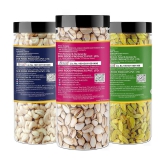 YUM YUM Dry Fruits Combo Pack 450 g ( Cashews, Pistachios & Raisins) 150 g Jar Each