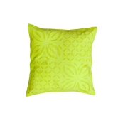 Tisser Applique cutwork cushion cover(set of 5)Size -16x16