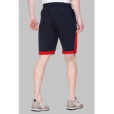 LEEBONEE Navy Polyester Blend Mens Shorts ( Pack of 1 ) - None