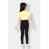 ICONIC ME- Kids Girls Black Denim Jeans | Premium Denim Jeans | High Quality Denim Jeans - None