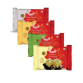 Bambino Soan Papdi Combo Pack of 4 Orange I Pineapple I Mango I Buttersctoch Each 200 Gms (800 Gms)