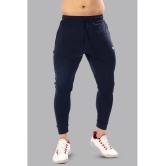 Fuaark - Navy Nylon Mens Sports Joggers ( Pack of 1 ) - None