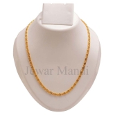 Jewar Mandi - Gold Plated Chain ( Pack of 1 ) - Golden