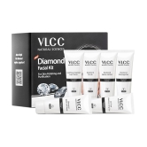 VLCC Diamond Single Facial Kit, 60 g, Parlour Glow with Natural Ingredients