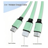 Green 3A Multi Pin Cable 1.2 Meter - Green