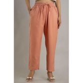 Doriya - Pink Rayon Straight Women's Palazzos ( Pack of 1 ) - None