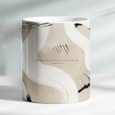 ForVano Beautiful Mug Featuring a Vibrant, Abstract Design with a Gradient of Colors