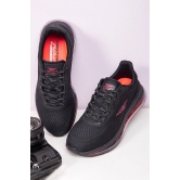 RedTape Women's Black Walking Shoes