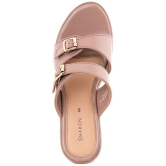 KHADIM - Pink Womens Slip On Heels - None