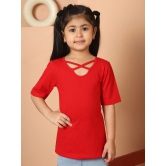 MINI & MING Solid Round Neck Cotton Top