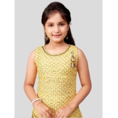 Aarika Yellow Georgette Girls Patiala Kurta Set ( Pack of 1 ) - None