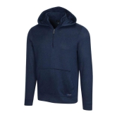 Greg Norman Mens 1/4-Zip Hoodie-NAVY / M