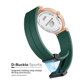 DoubleRun Green Silicon Analog Mens Watch