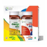 Fytika Vita 365- 30 Tabs + Omega 1000- 30 Caps, Combo (Pack of 2)